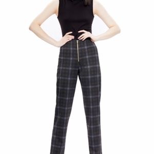 🌸 NWOT Hilary MacMillan Plaid Trousers